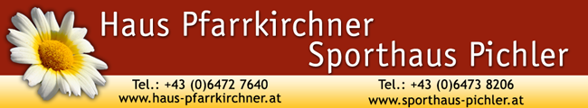 Haus Pfarrkirchner / Sporthaus Pichler Drucklogo